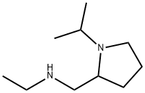 에틸[(1-ISOPROPYLPYRROLIDIN-2-YL)메틸]아민 구조식 이미지