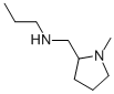N-[(1-METHYL-2-PYRROLIDINYL)METHYL]-1-PROPANAMINE Structure