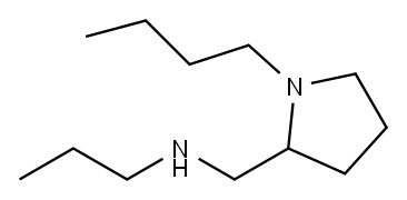 N-[(1-BUTYL-2-PYRROLIDINYL)METHYL]-1-PROPANAMINE Structure