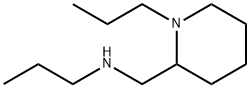 N-[(1-PROPYL-2-PIPERIDINYL)METHYL]-1-PROPANAMINE 구조식 이미지