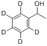 1-PHENYL-D5-ETHANOL 구조식 이미지