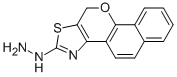 (12H-11-OXA-17-THIA-15-AZA-CYCLOPENTA[A]PHENANTHREN-16-YL)-HYDRAZINE Structure