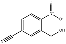 3-(HydroxyMethyl)-4-nitro-benzonitrile 구조식 이미지