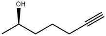 (R)-6-Heptyne-2-ol Structure