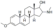 16-메틸아미노-3-메톡시-1,3,5-에스트라트리엔-17-올 구조식 이미지