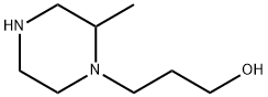 1-Piperazinepropanol,2-methyl-(7CI) Structure