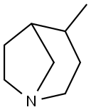 1-Azabicyclo[3.2.1]octane,4-methyl-(7CI) Structure