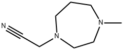 1-METHYL-4-(CYANOMETHYL)-1,4-DIAZEPANE Structure