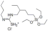 1,3-dibutyl-2-[3-(triethoxysilyl)propyl]isothiouronium chloride 구조식 이미지