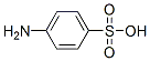 Benzenesulfonic acid, 4-amino-, diazotized, coupled with diazotized 4-nitrobenzenamine and resorcinol 구조식 이미지