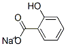 Benzoic acid, 2-hydroxy-, monosodium salt, coupled with 7-(acetylamino)-4-hydroxy-2-naphthalenesulfonic acid and diazotized 2-(4-aminophenyl)-1H-benzimidazol-5-amine, sodium salt  Structure