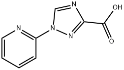 1-(pyridin-2-yl)-1H-1,2,4-
triazole-3-carboxylic acid 구조식 이미지