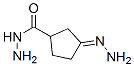 Cyclopentanecarboxylic  acid,  3-hydrazono-,  hydrazide  (9CI) Structure