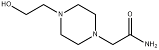 1-피페라진아세트아미드,4-(2-히드록시에틸)-(7CI) 구조식 이미지