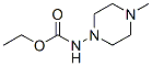 1-피페라진카르밤산,4-메틸-,에틸에스테르(7CI) 구조식 이미지