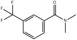 N,N-디메틸-3-(트리플루오로메틸)벤자미드 구조식 이미지