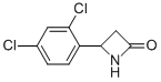 4-(2,4-DICHLOROPHENYL)-2-AZETIDINONE Structure