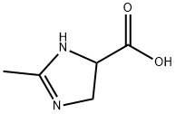 1H-이미다졸-5-카르복실산,4,5-디히드로-2-메틸- 구조식 이미지