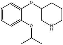 3-(2-이소프로폭시-페녹시)-피페리딘 구조식 이미지
