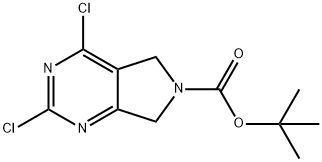 903129-71-5 TERT-BUTYL 2,4-DICHLORO-5H-PYRROLO[3,4-D]PYRIMIDINE-6(7H)-CARBOXYLATE