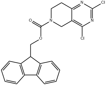 903130-16-5 (9H-FLUOREN-9-YL)METHYL 2,4-DICHLORO-7,8-DIHYDROPYRIDO[4,3-D]PYRIMIDINE-6(5H)-CARBOXYLATE
