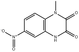 1-Methyl-6-nitro-1,2,3,4-tetrahydroquinoxaline-2,3-dione Structure