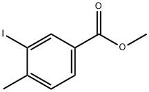 메틸3-아이오도-4-메틸벤조에이트 구조식 이미지