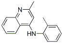 4-Quinolinamine,  2-methyl-N-(2-methylphenyl)- Structure