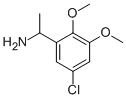 1-(5-CHLORO-2,3-DIMETHOXYPHENYL)ETHYLAMINE Structure