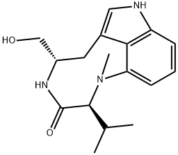 (-)-INDOLACTAM V Structure