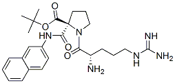 tert-butyloxycarbonyl-arginylproline-2-naphthylamide Structure