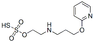 S-2-[3-[2-Pyridyloxy]propylamino]ethylthiosulfate Structure