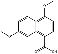 4 7-DIMETHOXY-1-NAPHTHOIC ACID  97 Structure