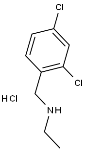 N-(2,4-DICHLOROBENZYL)ETHANEAMINE HYDROCHLORIDE Structure