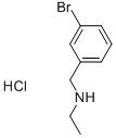 N-(3-BROMOBENZYL)ETHANEAMINE HYDROCHLORIDE 구조식 이미지