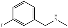 (3-FLUOROBENZYL)METHYLAMINE Structure