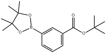 3-TERT-BUTOXYCARBONYLPHENYLBORONIC ACID PINACOL ESTER Structure