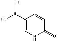 6-HYDROXY-3-PYRIDINEBORONIC ACID Structure