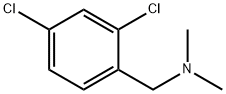BenzeneMethanaMine, 2,4-dichloro-N,N-diMethyl- 구조식 이미지
