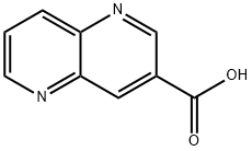 1,5-Naphthyridine-3-carboxylic acid Structure