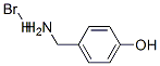 4-HYDROXYBENZYLAMINE HYDROBROMIDE Structure