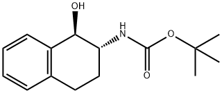 (1R,2R)-trans-2-(Boc-aMino)-1,2,3,4-tetrahydro-1-naphthol Structure