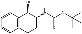 (1S,2R)-cis-2-(Boc-aMino)-1,2,3,4-tetrahydro-1-naphthol Structure