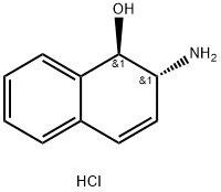 (1R,2R)-trans-2-AMino-1,2-dihydro-1-naphthol hydrochloride Structure