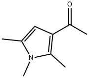 Ethanone, 1-(1,2,5-trimethyl-1H-pyrrol-3-yl)- (9CI) 구조식 이미지