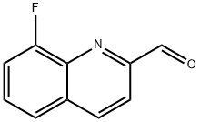 8-FLUOROQUINOLINE-2-CARBALDEHYDE Structure