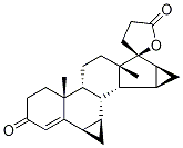 17R-Drospirenone 구조식 이미지