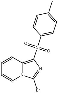 3-BROMO-1-(TOLUENE-4-SULFONYL)-IMIDAZO[1,5-A]PYRIDINE Structure