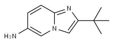 2-TERT-BUTYL-IMIDAZO[1,2-A]PYRIDIN-6-YLAMINE Structure