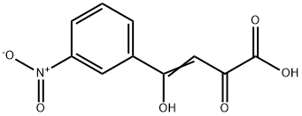 4-HYDROXY-4-(3-NITRO-PHENYL)-2-OXO-BUT-3-ENOIC ACID Structure